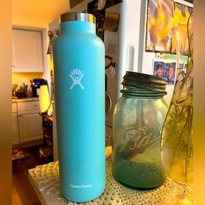 Hydroflask 24 oz. Standard flex cap (color - Dew)